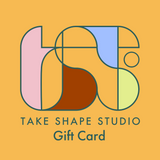 Take Shape Studio logo with bright colors