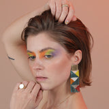 Kaleidoscope Beaded Earrings