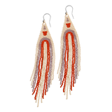 Waterfall Beaded Earrings (3 Colorways)