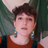 Kaleidoscope Beaded Earrings