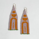 Stacked Waterfall Beaded Earrings (2 Colorways)