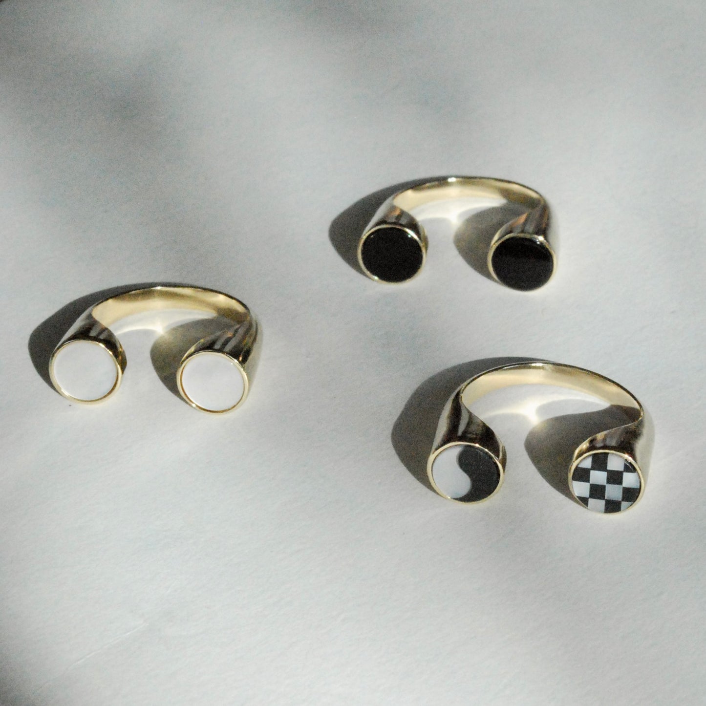 Split Inlay Ring (5 stone options)
