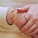 Squiggly Cuff
