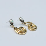 Spiral Drip Earrings