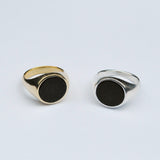 Classic Inlay  Signet Ring