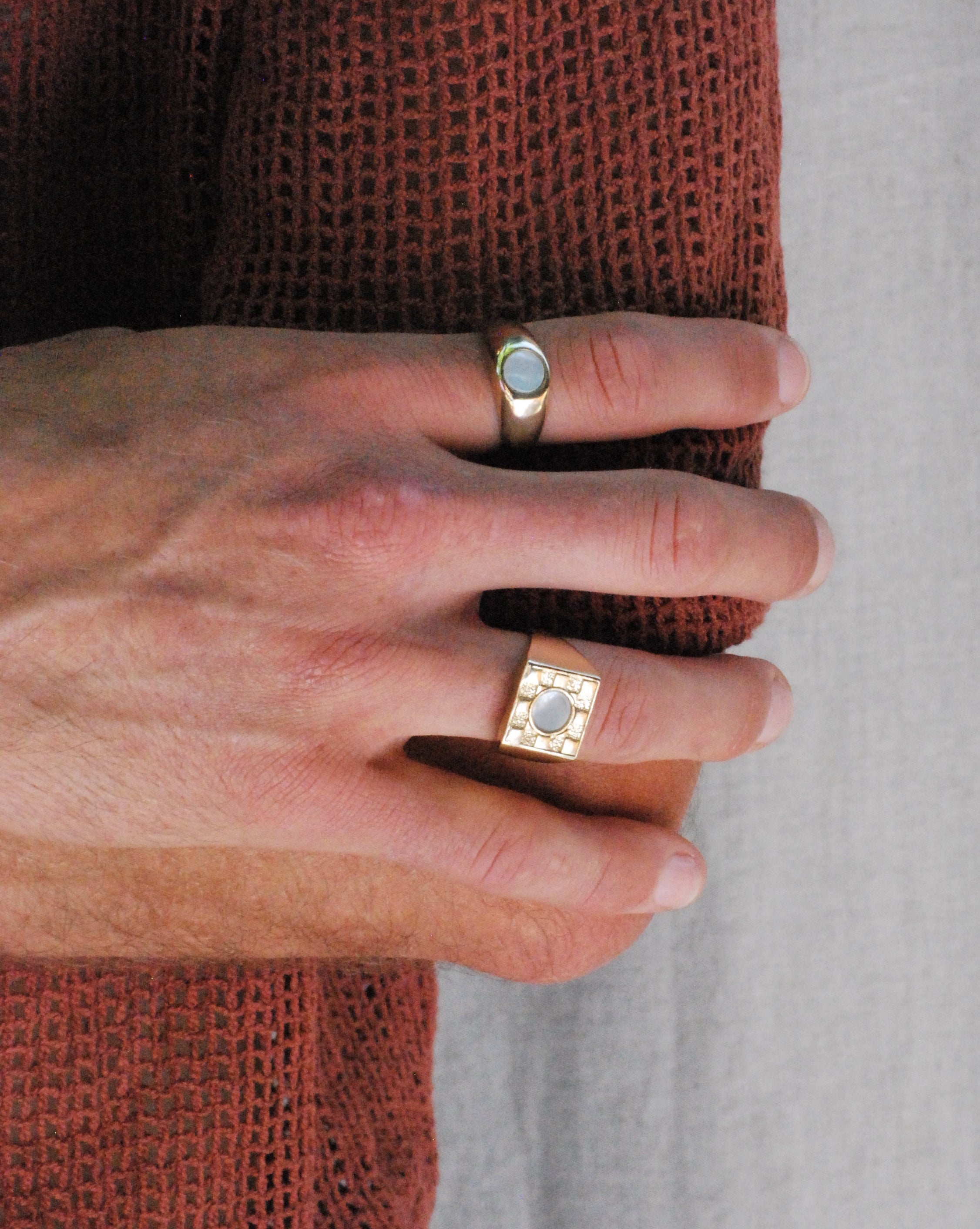 Bubble Inlay Ring