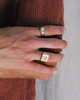 Bubble Inlay Ring