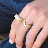 Checkerboard Signet Ring