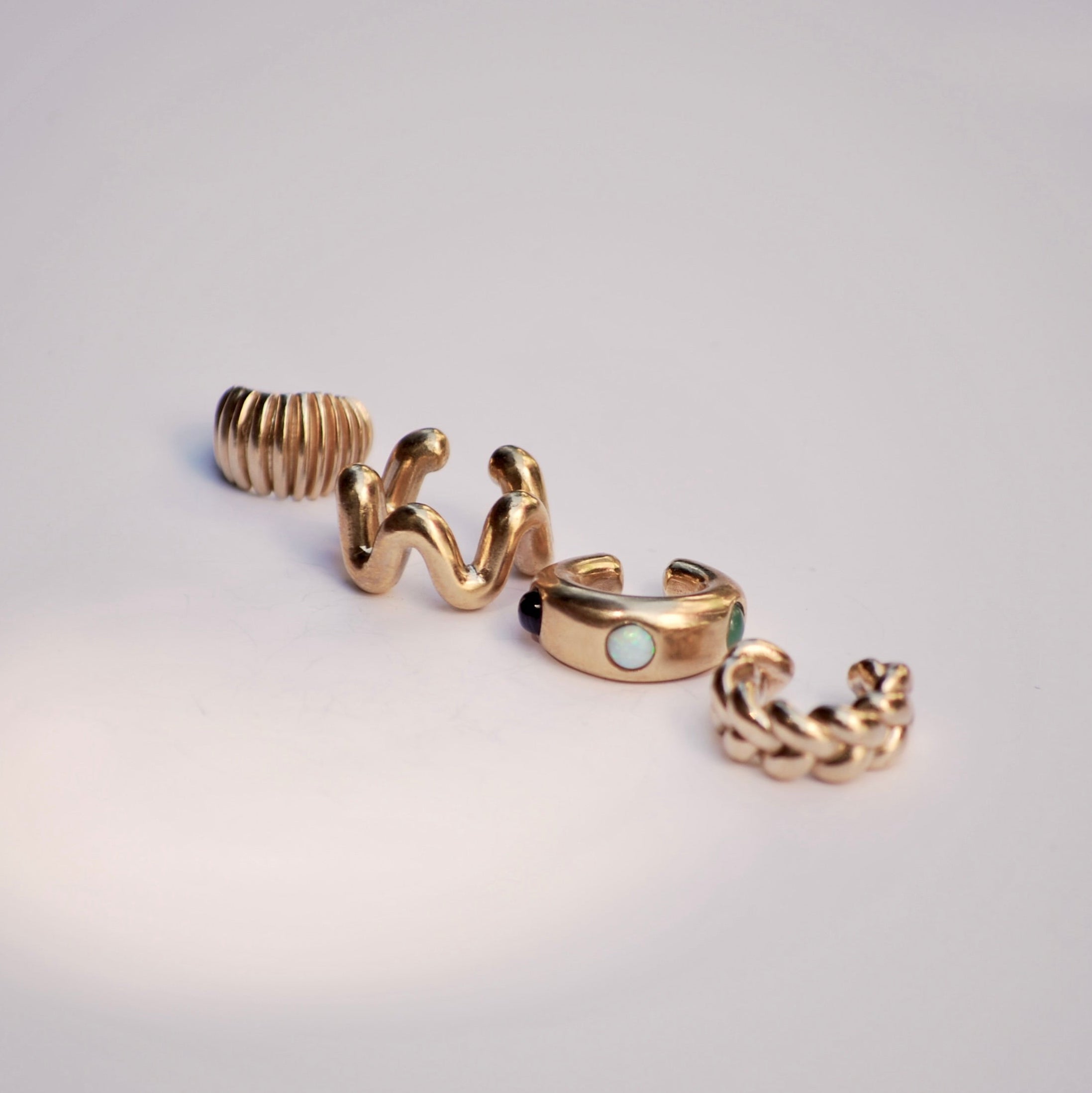 Squiggly Ear Cuff