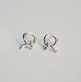 Mini Loop Knot Earrings