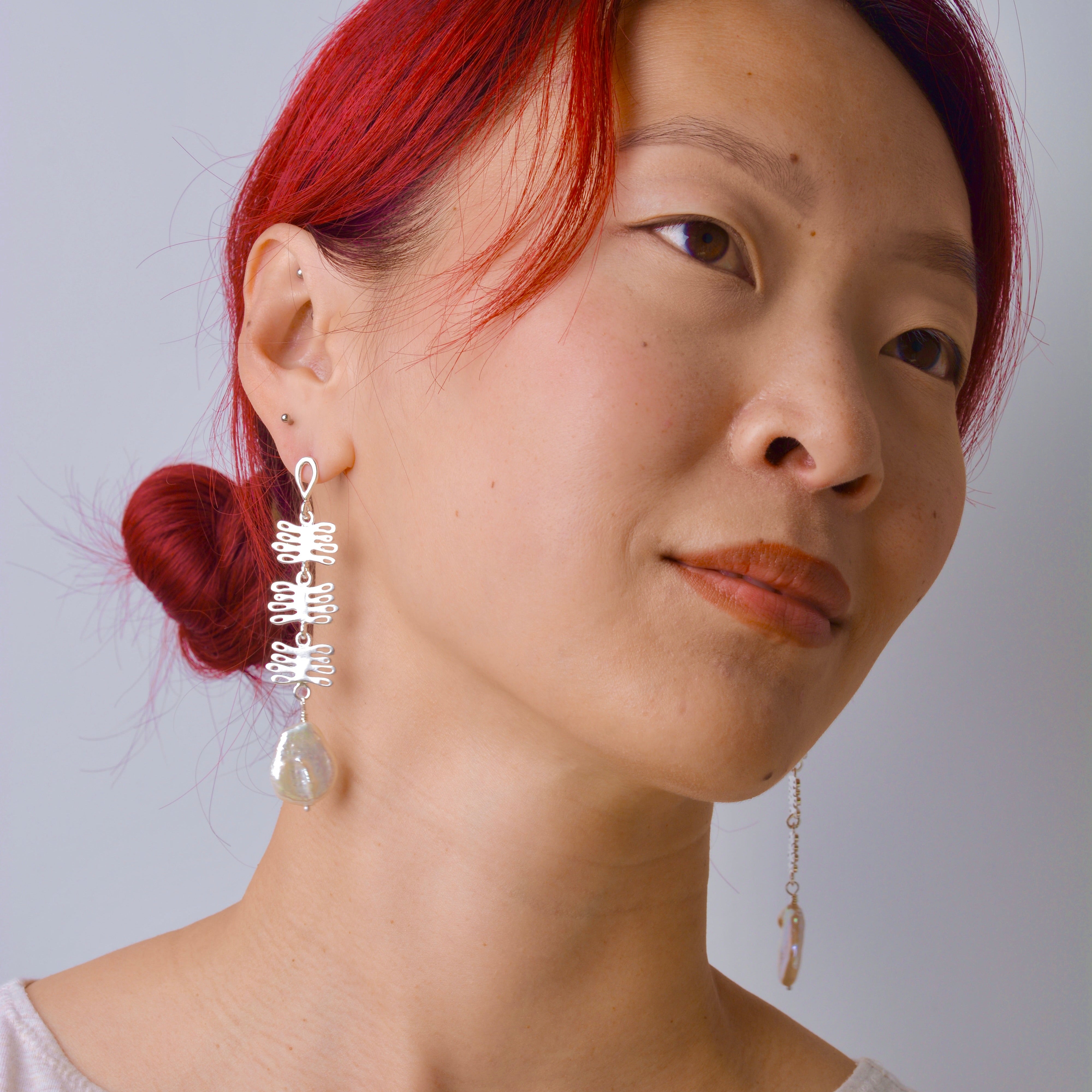 Pearl Kelp Earrings