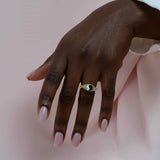 Evil Eye Inlay Ring