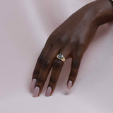Bubble Inlay Ring