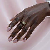 Checkerboard Signet Ring