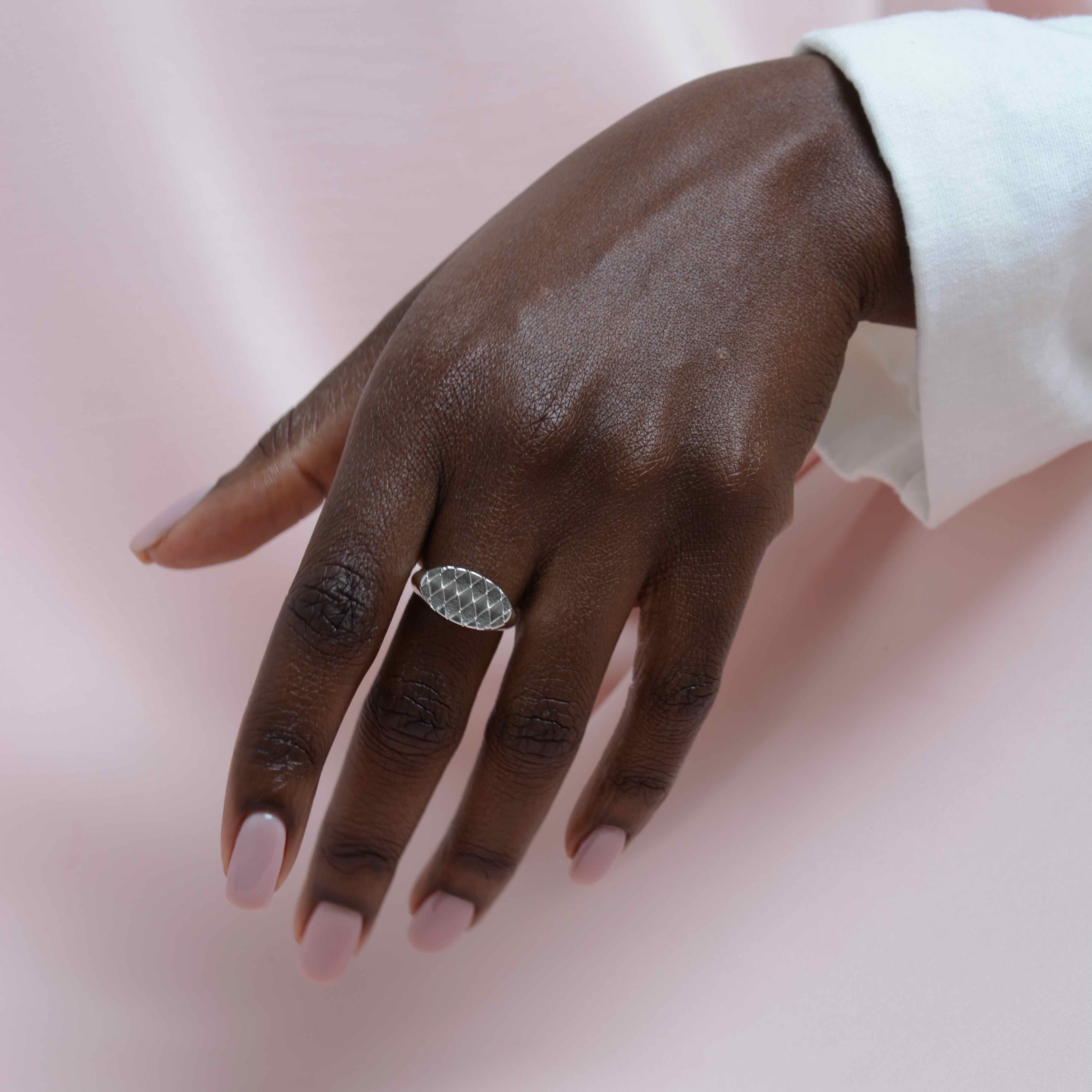 Diamond Signet Ring
