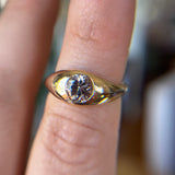 Zircon Wavy Ring, 6.5