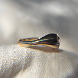 Zircon Wavy Ring, 6.5