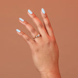 Zircon Wavy Ring, 6.5
