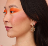 Spiral Drip Earrings