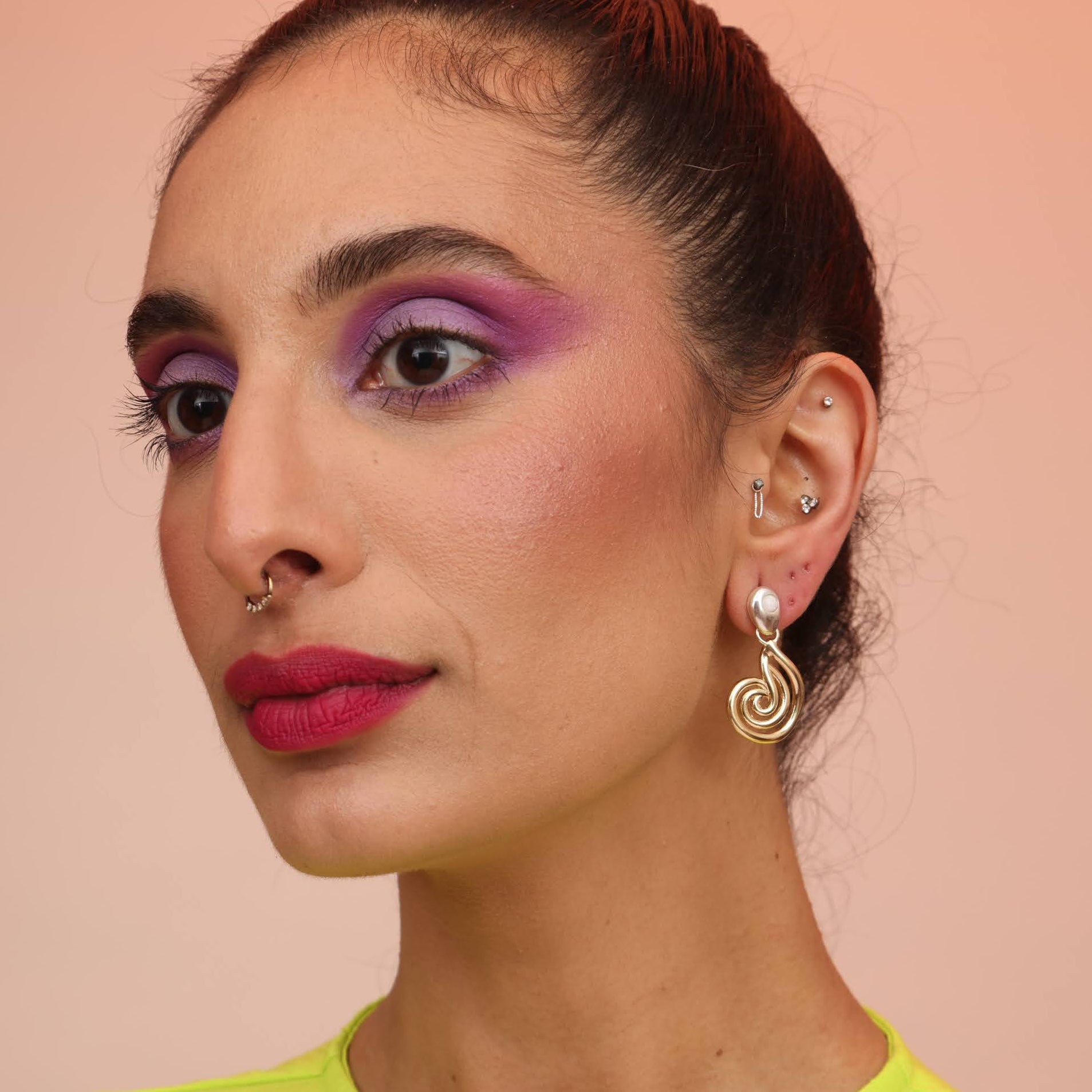 Spiral Drip Earrings