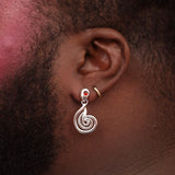 Spiral Drip Earrings