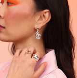 Spiral Drip Earrings