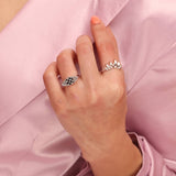 Evil Eye Inlay Ring