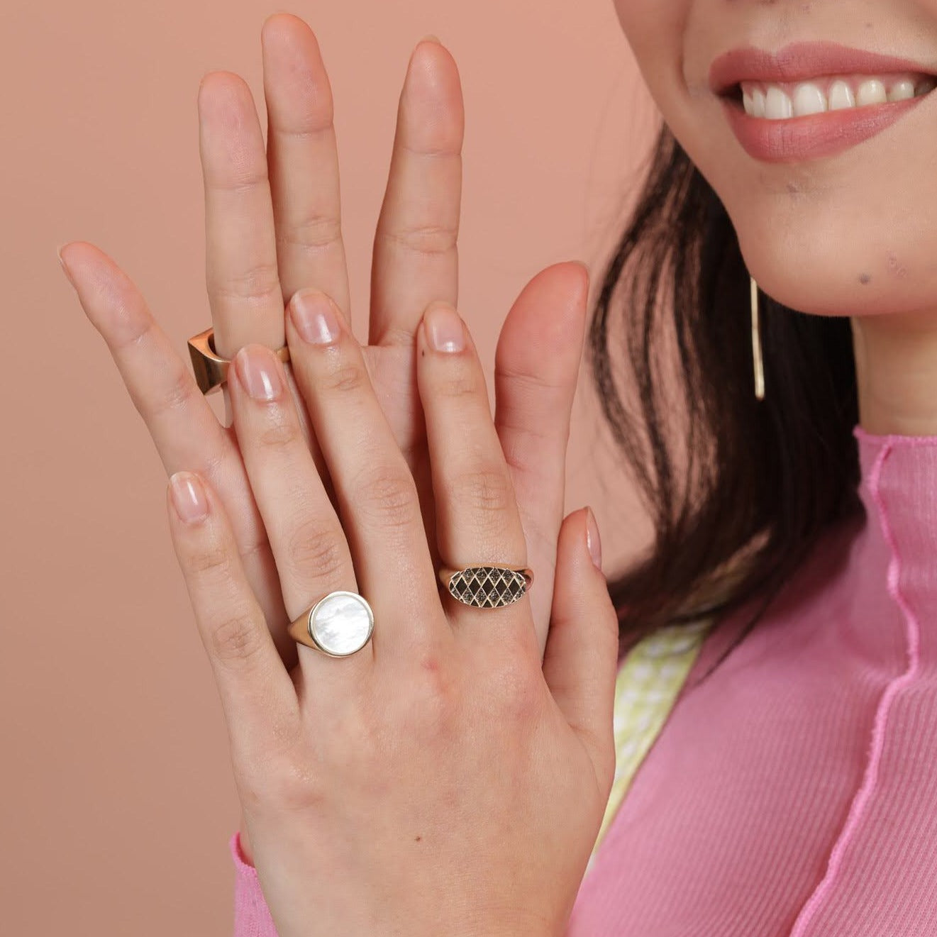 Diamond Signet Ring