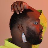 Stacked Waterfall Beaded Earrings (2 Colorways)
