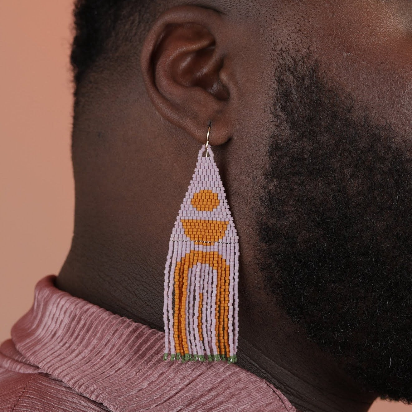 Stacked Waterfall Beaded Earrings (2 Colorways)