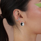 Squiggly Inlay Earrings