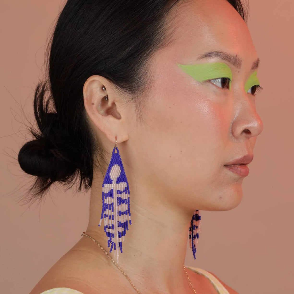 Matisse Plant Beaded Earrings (4 colorways)
