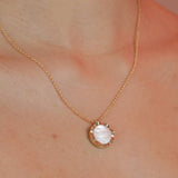 Squiggly Inlay Necklace