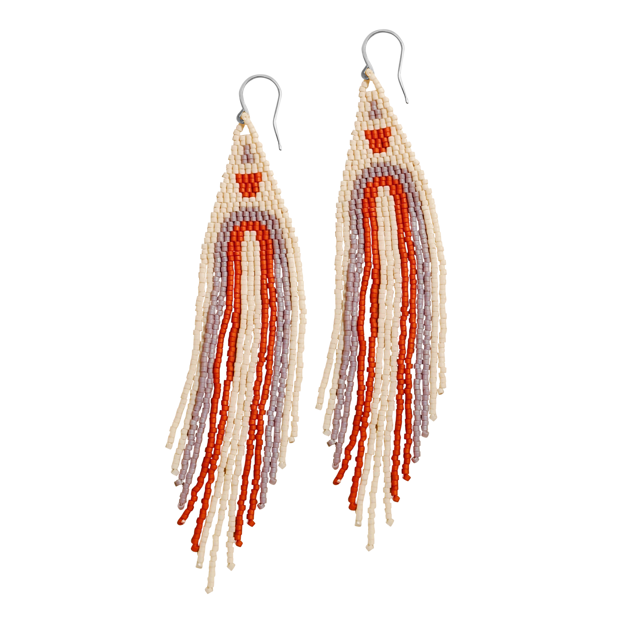 Waterfall Beaded Earrings (3 Colorways)