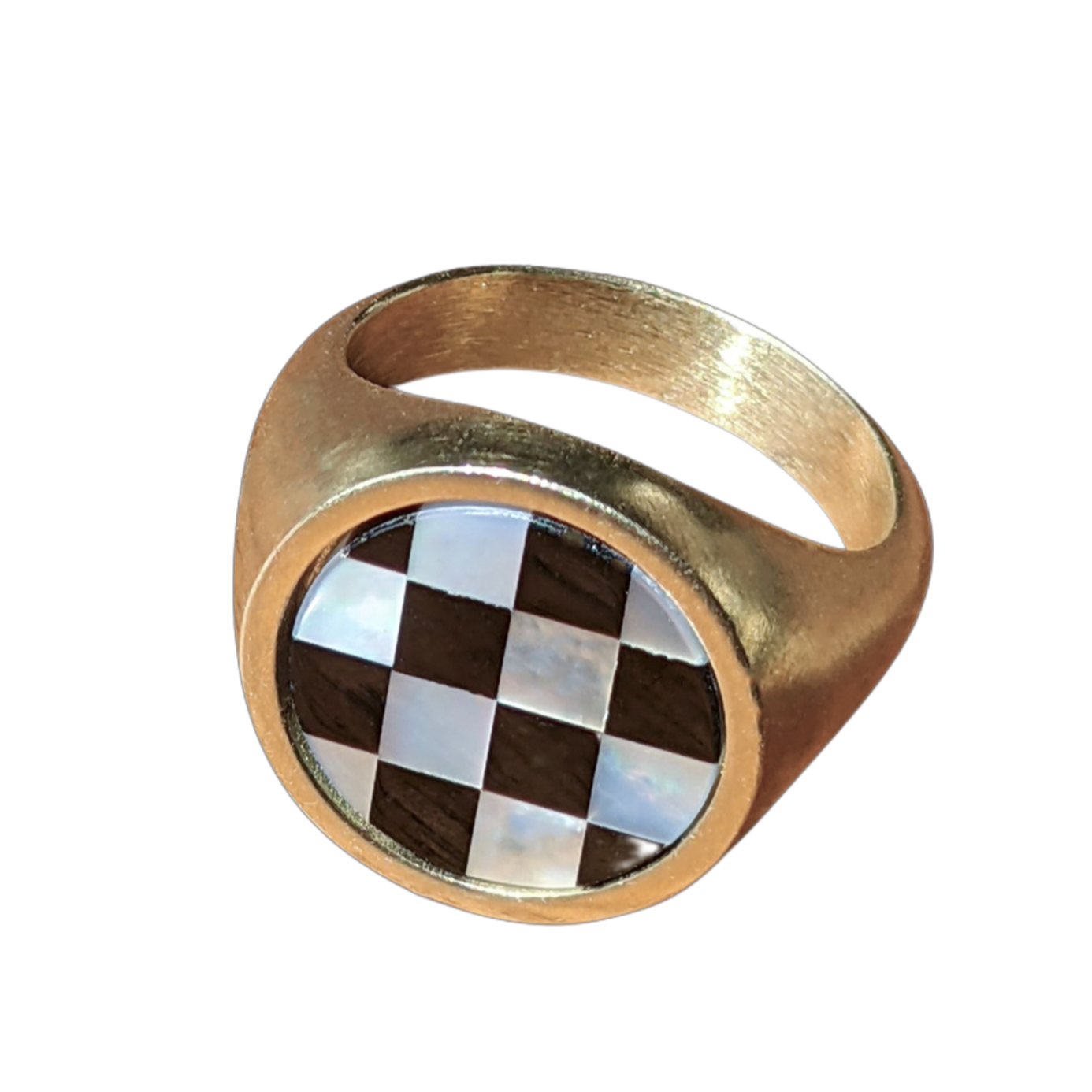 Classic Inlay  Signet Ring