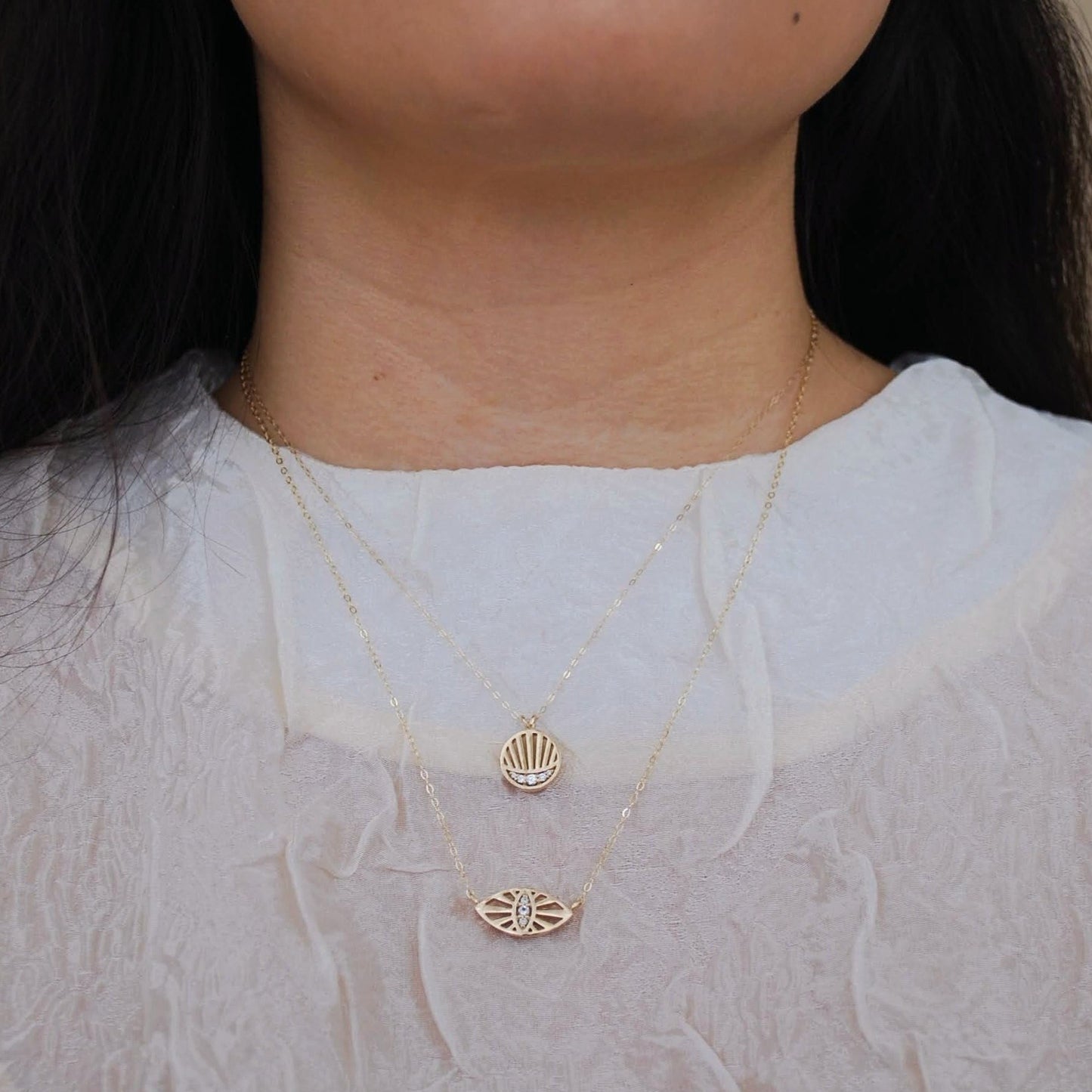 Diamond Maya Necklace