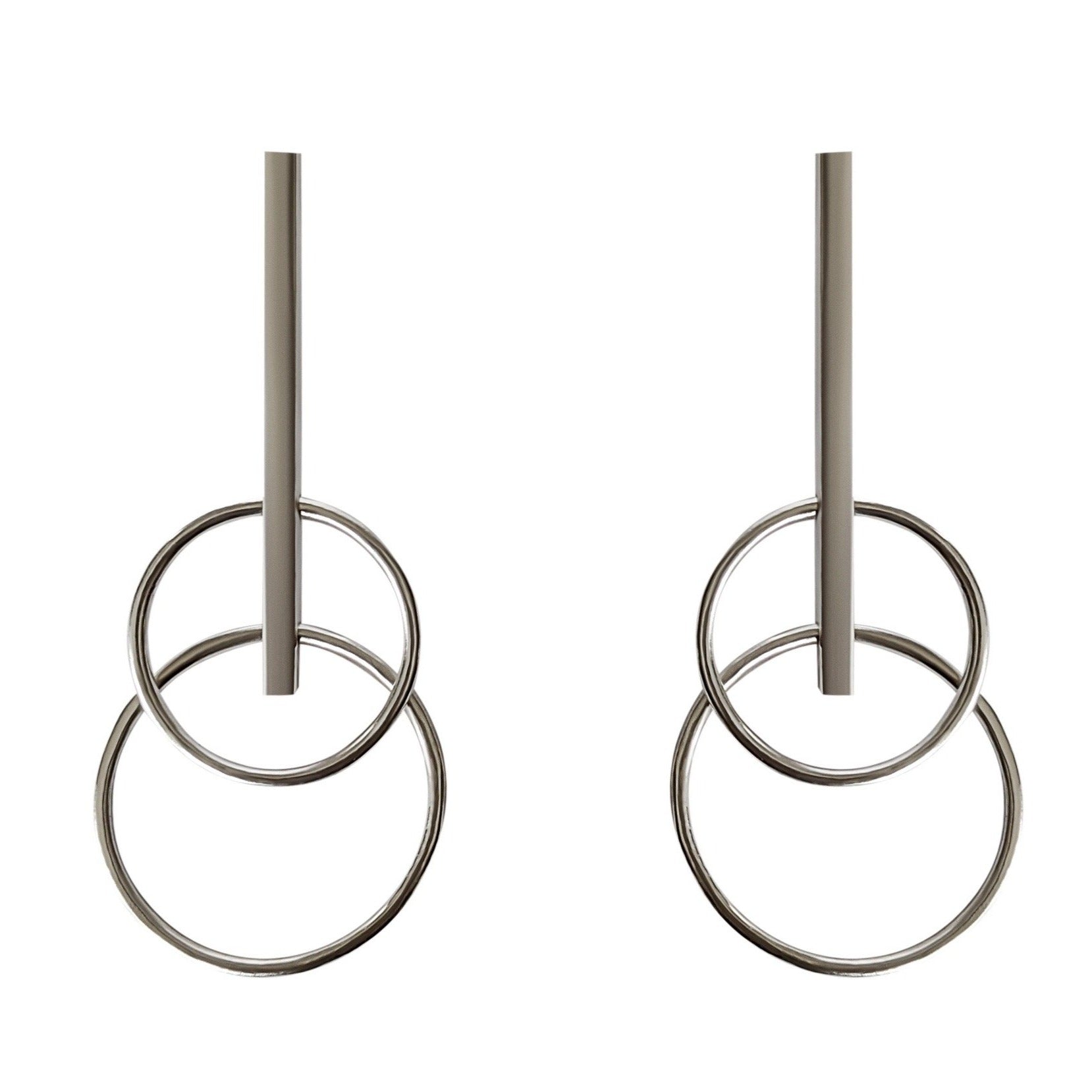 Twin Link Earrings
