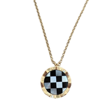 Squiggly Inlay Necklace