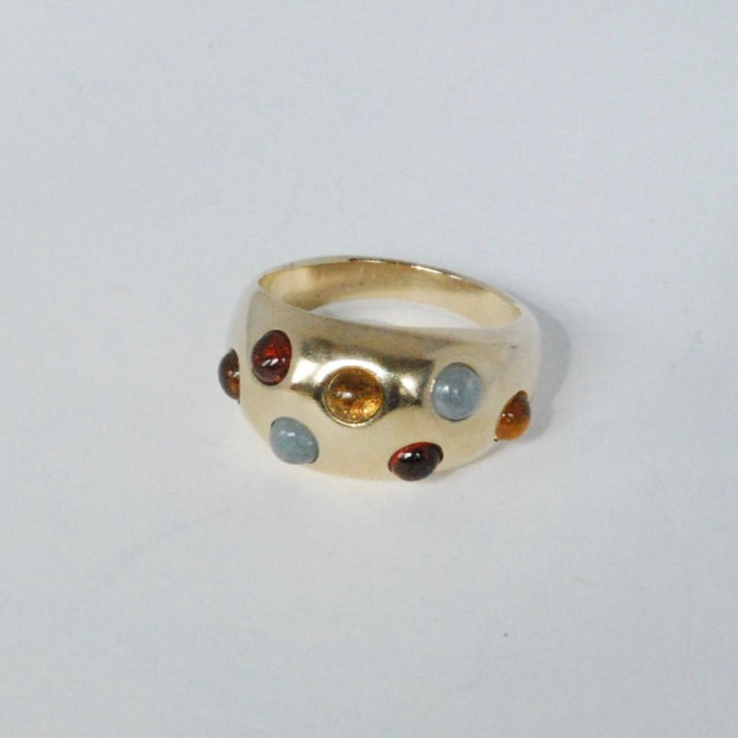 Wide Confetti Ring